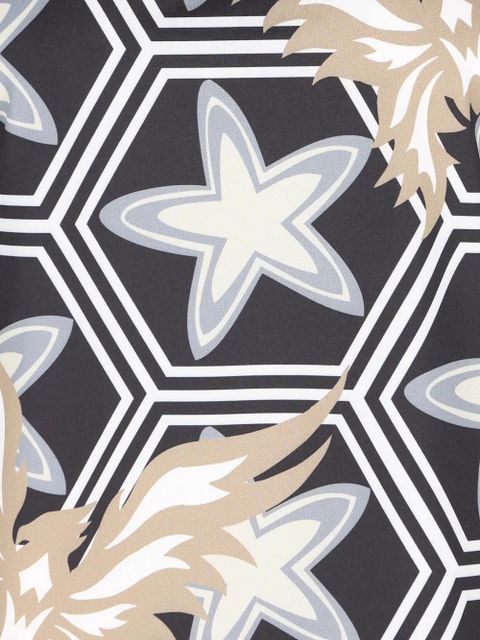 BOGNER Amira graphic-print zip top - Black