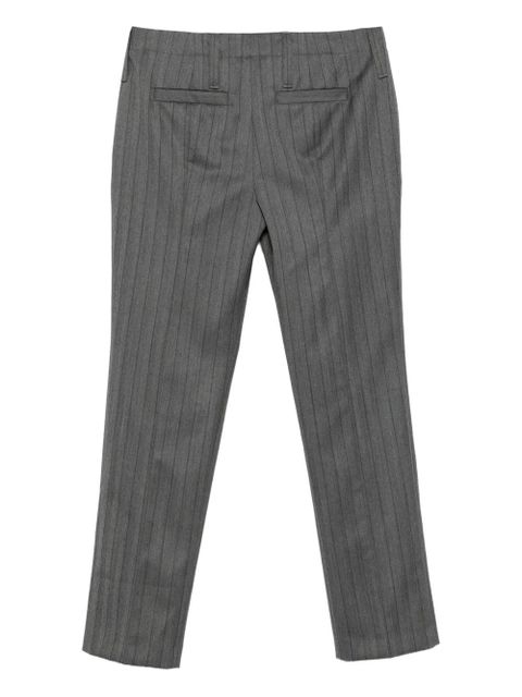 Alexander McQueen pinstripe wool trousers - Grey - zdjęcie produktu nr 2