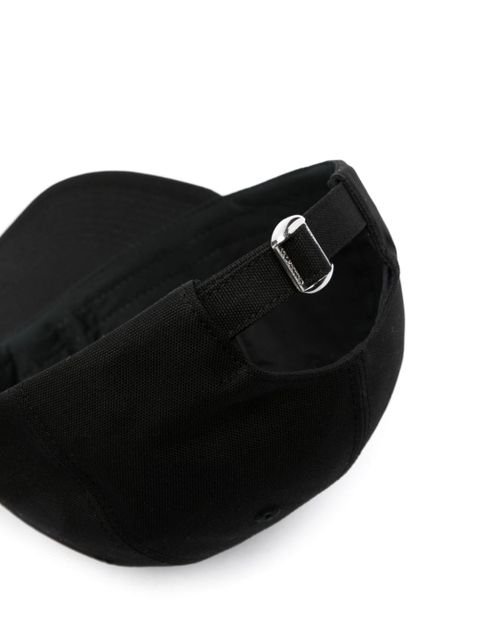 Valentino Garavani VLogo crystal-embellished cap - Black - zdjęcie produktu nr 2