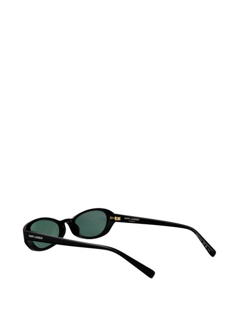 Saint Laurent Sue oval-frame sunglasses - Black
