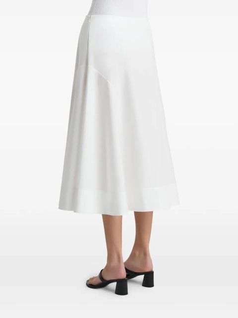 KHAITE Artin skirt - White