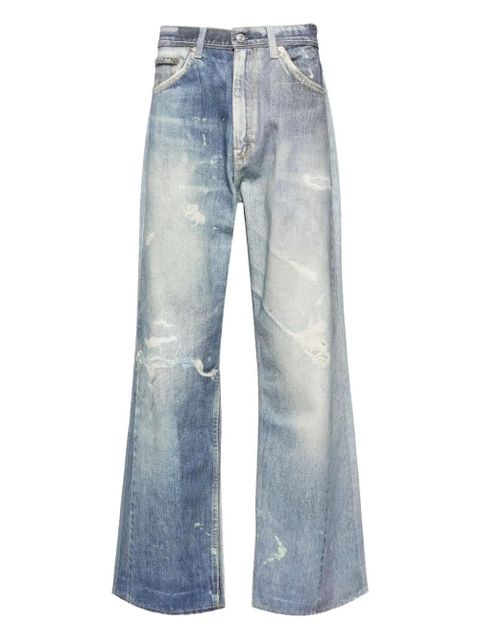 OUR LEGACY Third Cut printed denim jeans - Blue - zdjęcie produktu nr 1