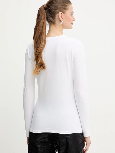Armani Exchange longsleeve kolor biały XW001353 AF17173