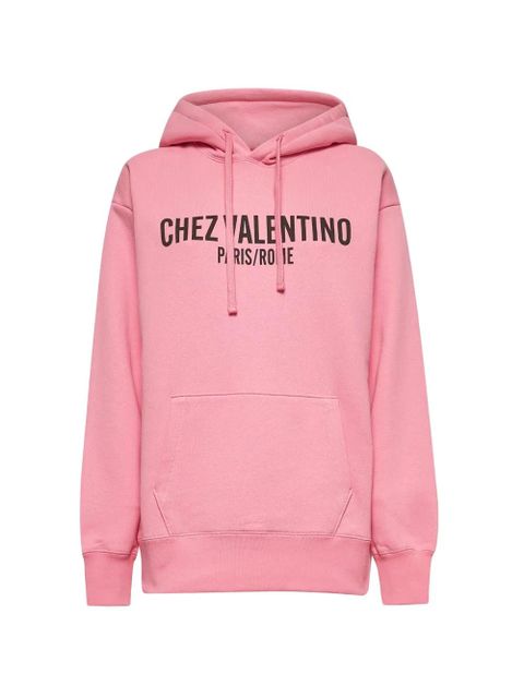 Valentino Garavani Chez-print hoodie - Pink - zdjęcie produktu nr 1