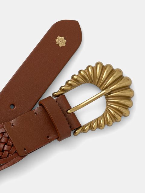 Hoss Intropia pasek skórzany - zdjęcie produktu nr 2