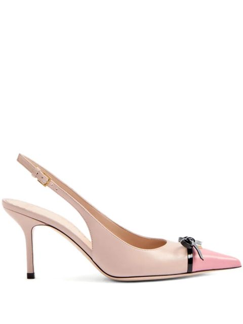 Valentino Garavani 80mm Bepointy slingback pumps - Pink - zdjęcie produktu nr 1