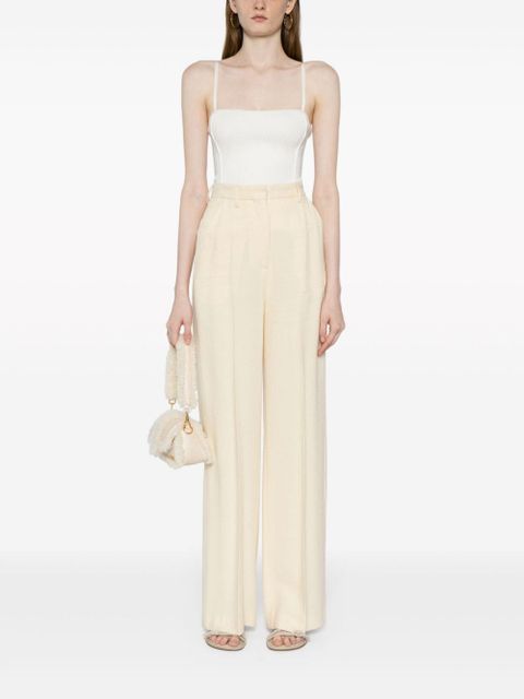 Jacquemus Sierra ribbed-knit top - White - zdjęcie produktu nr 2