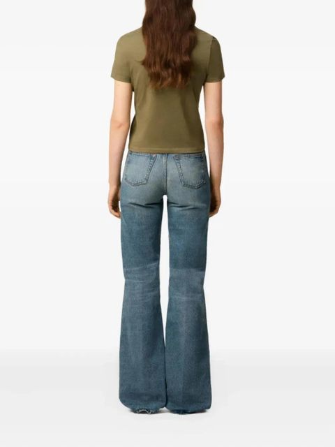 AMI Paris Ami de Coeur cotton T-shirt - Green