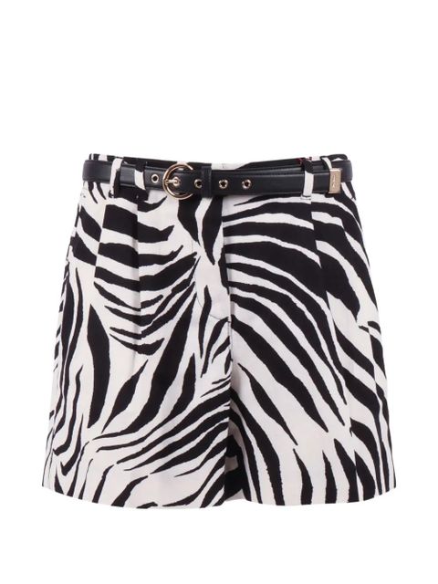 Max Mara zebra-print novella shorts - White - zdjęcie produktu nr 1