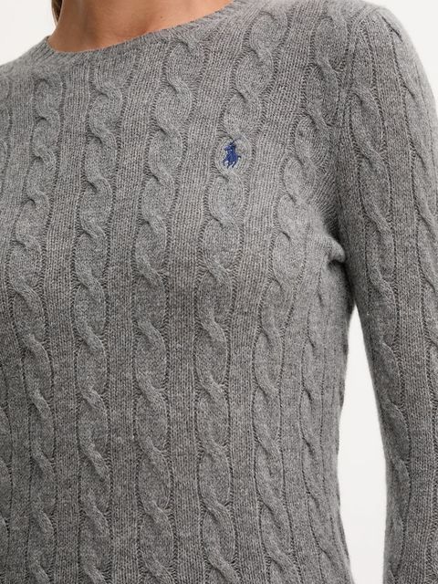 Polo Ralph Lauren sweter damski kolor szary lekki 211971865 - zdjęcie produktu nr 2