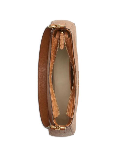 Lauren Ralph Lauren logo-embossed shoulder bag - Brown