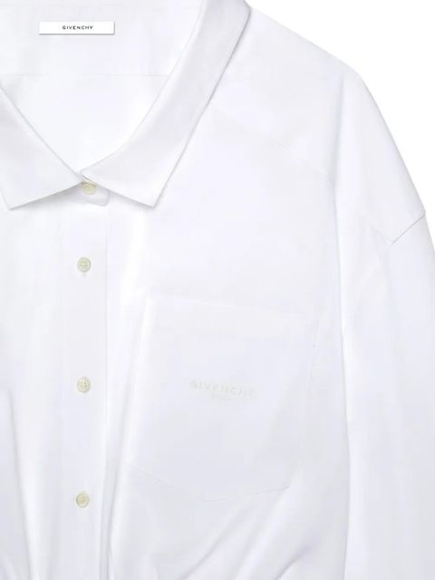 Givenchy cropped-collar shirt - White - zdjęcie produktu nr 2