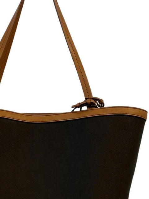 The Row park tote three canvas shoulder bag - Brown - zdjęcie produktu nr 2