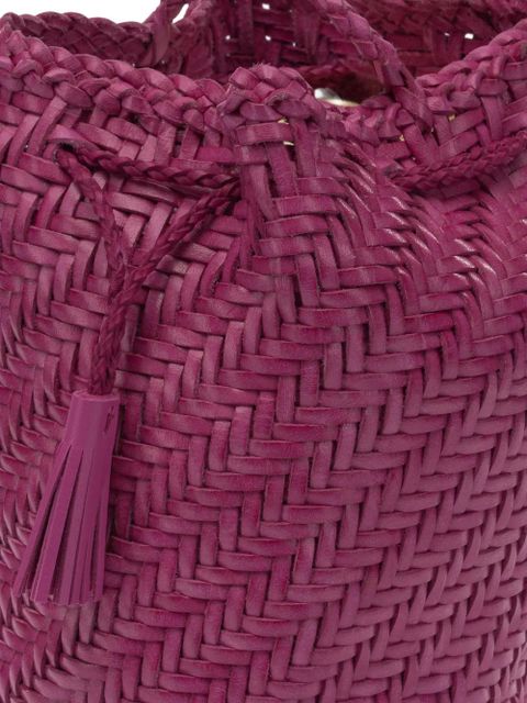 DRAGON DIFFUSION Pompom Double Jump shoulder bag - Pink