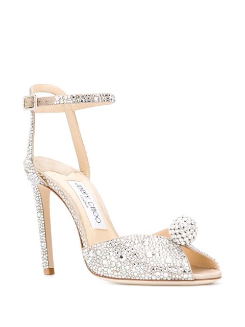 Jimmy Choo Sacora 100mm sandals - Silver - zdjęcie produktu nr 2