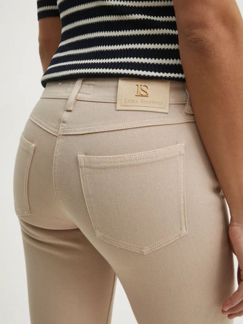 Luisa Spagnoli jeansy damskie high waist 542049