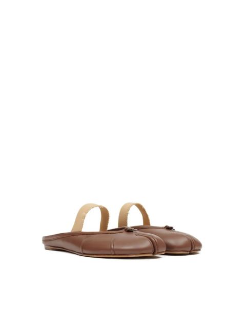 Maison Margiela Tabi mules - Brown