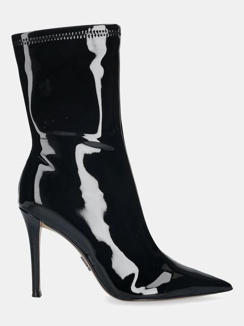 Steve Madden botki Easy St. damskie kolor czarny na szpilce 11004817