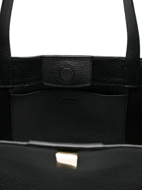 Yuzefi Gyoza leather tote bag - Black