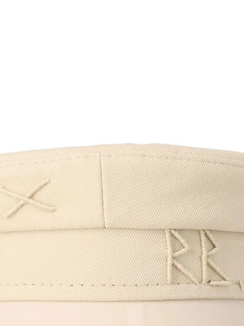 Ruslan Baginskiy Baker Boy embroidered hat - Neutrals - zdjęcie produktu nr 2