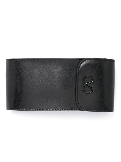 VALENTINO GARAVANI EYEWEAR logo-plaque tinted sunglasses - White - zdjęcie produktu nr 2