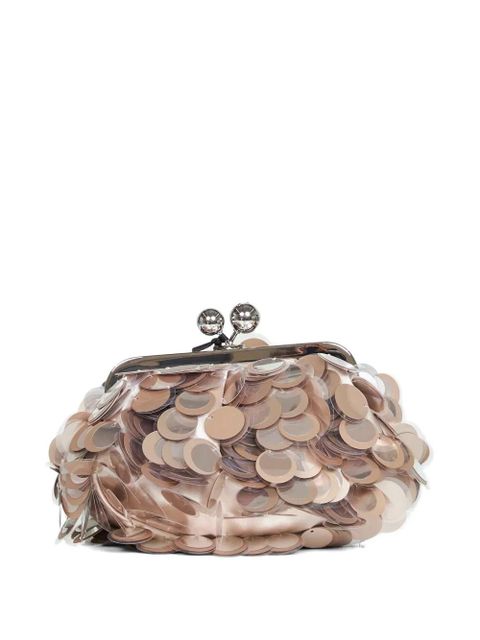 Weekend Max Mara sequin-embellished clutch bag - Neutrals - zdjęcie produktu nr 2