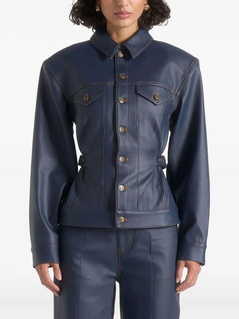 Manière De Voir Karla jacket - Blue - zdjęcie produktu nr 1