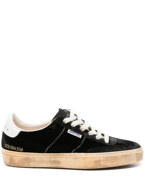 Golden Goose Soul-Star velvet sneakers - Black - zdjęcie produktu nr 1