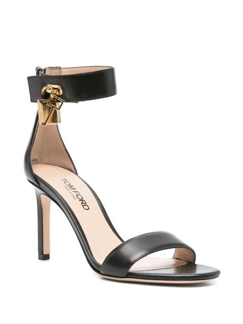 TOM FORD 85mm padlock-detail sandals - Black - zdjęcie produktu nr 2