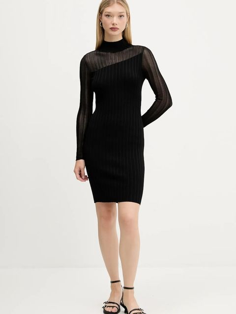 HUGO sukienka kolor czarny 50542664