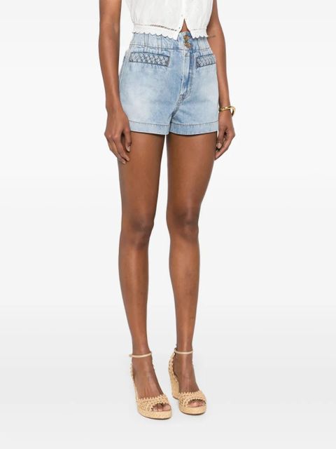 ZIMMERMANN Lucky denim shorts - Blue - zdjęcie produktu nr 2