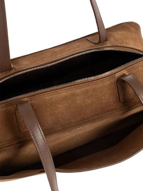 Balenciaga Carrie leather tote bag - Brown