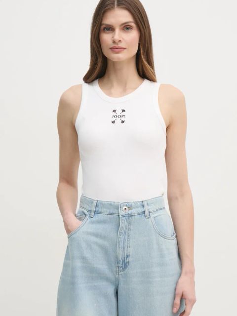 Joop! top damski kolor biały 30042835 10018007