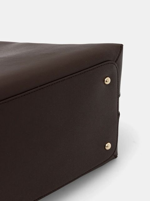 Furla torebka skórzana kolor brązowy WB01499.BX3104.2460S