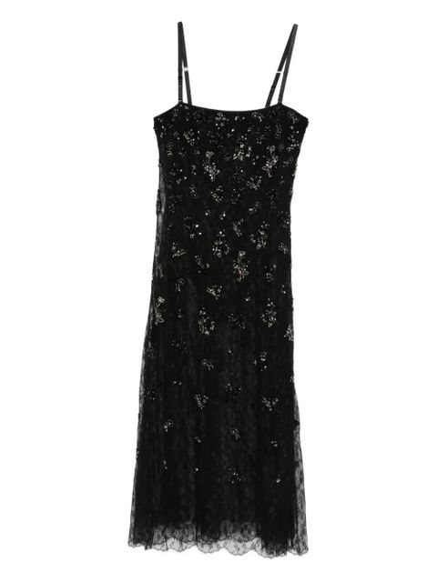 Simkhai Carmela sequin embellished midi dress - Black
