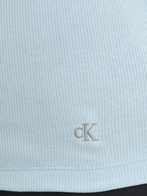 Calvin Klein Underwear top bawełniany 3-pack kolor szary LV00QS7493