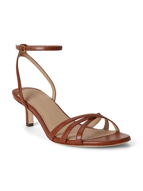 Lauren Ralph Lauren sandały skórzane Kendyl Kttn - zdjęcie produktu nr 1