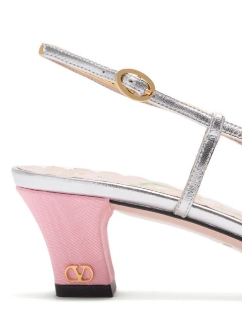 Valentino Garavani Bowow slingback pumps - Pink