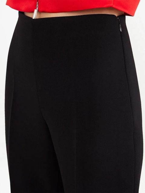 Ferragamo high-waist straight-leg trousers - Black