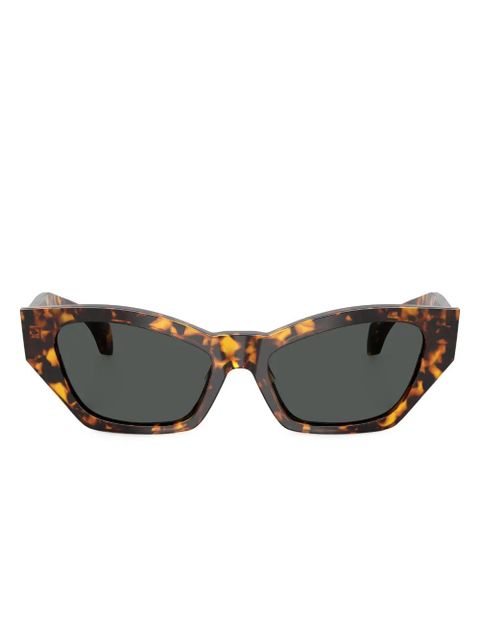 Versace Eyewear cat-eye sunglasses - Green - zdjęcie produktu nr 1