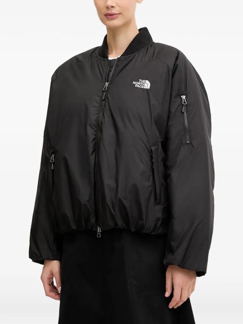 The North Face zip bomber jacket - Black