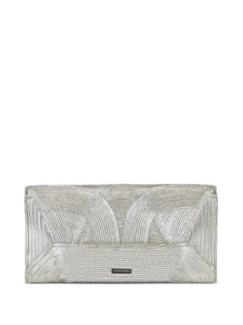 Aquazzura Vacanza clutch bag - Silver - zdjęcie produktu nr 2