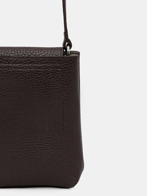 Marc O'Polo torebka skórzana kolor brązowy 5000009285