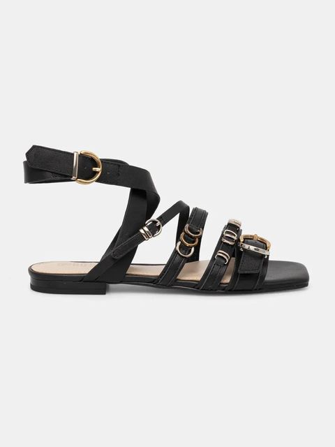 Pinko sandały skórzane Marli damskie kolor czarny SD0317 P001 Z99