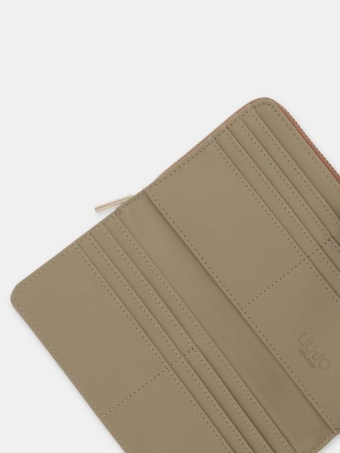 Liu Jo portfel damski kolor brązowy AA6201 E1109