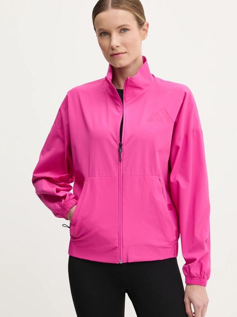 adidas kurtka Z.N.E. damska kolor różowy przejściowa JP4191 - zdjęcie produktu nr 1