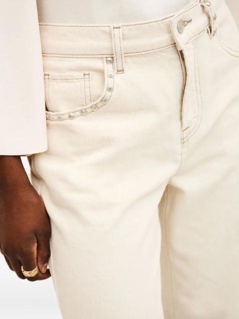 Ba&Sh Stunner studded trousers - Neutrals