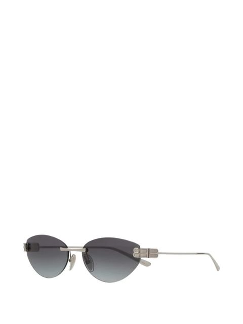 Balenciaga Gossip oval-frame sunglasses - Silver - zdjęcie produktu nr 1