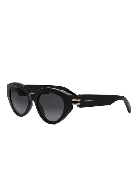 Bvlgari oval sunglasses - Black - zdjęcie produktu nr 2