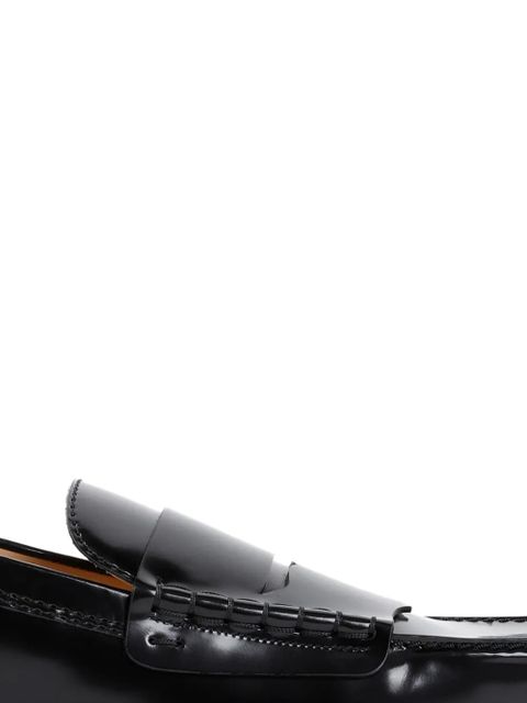 Jacquemus leather square-toe loafers - Black